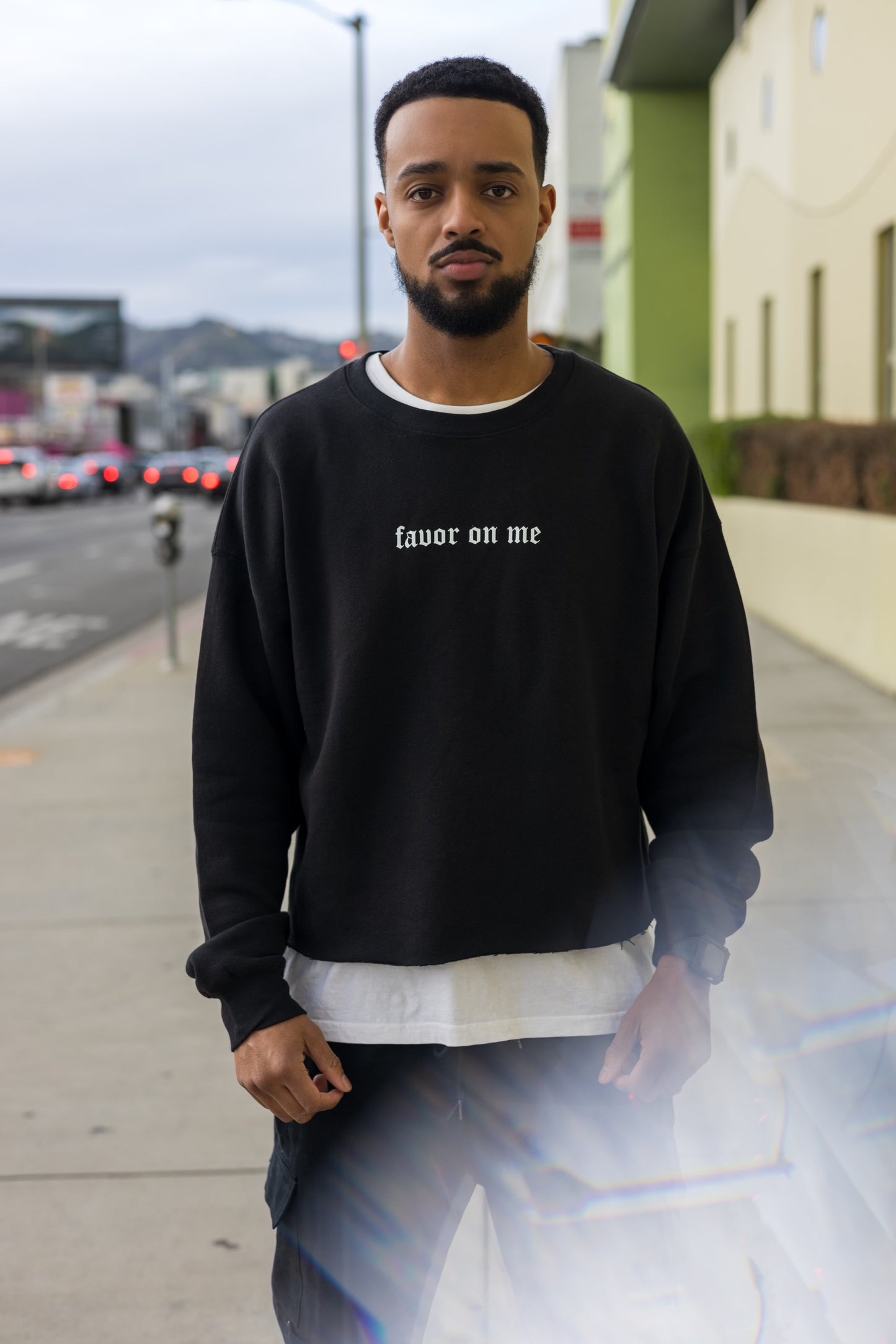 Big Dog Cropped Crewneck